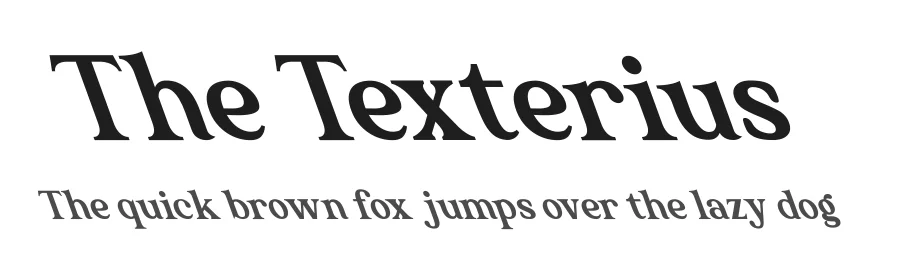 The Texterius