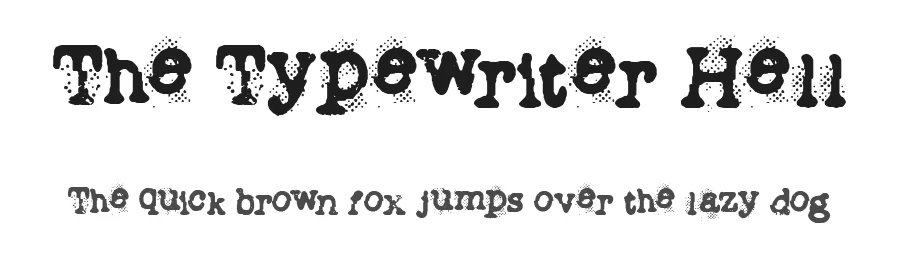 The Typewriter Hell
