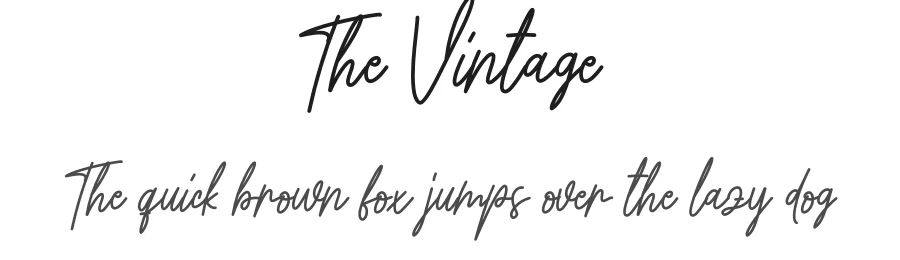 The Vintage