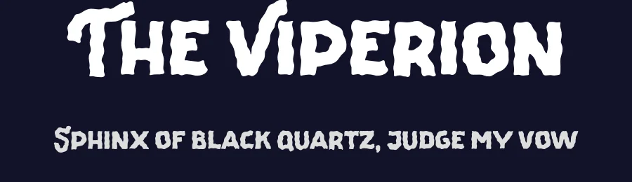 The Viperion by Letterhend Studio — Decorative Font — thumbnail 2