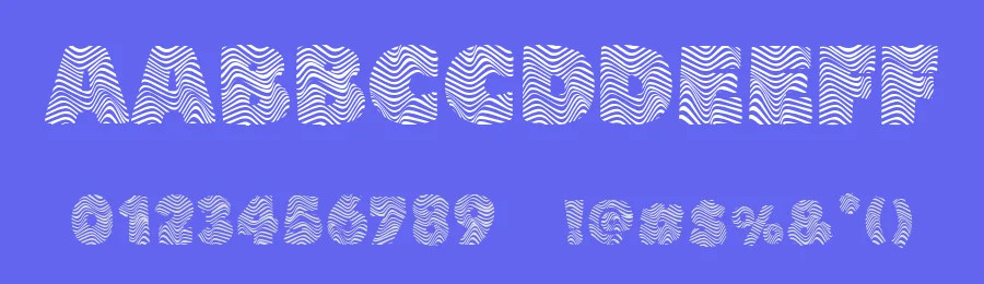 The Wave by 177Studio — Decorative Font — thumbnail 3