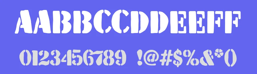 The Wild Team by Woodcutter — Decorative Font — thumbnail 3