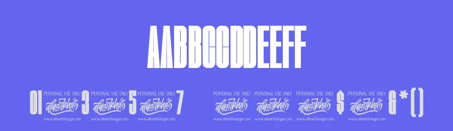 Theadzan by Almarkhatype — Sans Serif Font — thumbnail 3