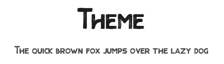 Theme by Garisman Studio — Decorative Font