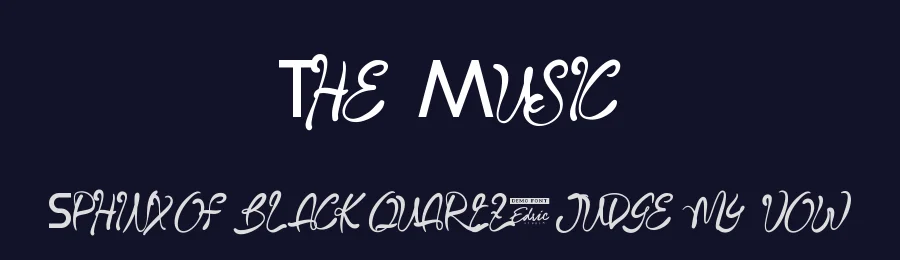 The Music by Edric Studio — Decorative Font — thumbnail 2