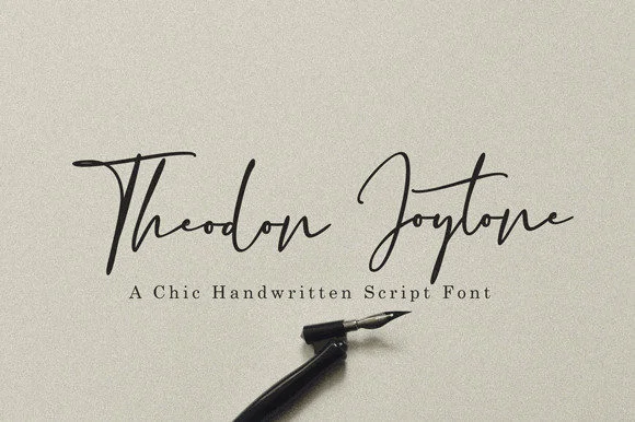 Theodon Joytone Font by FontCastle — Script Handwritten Font