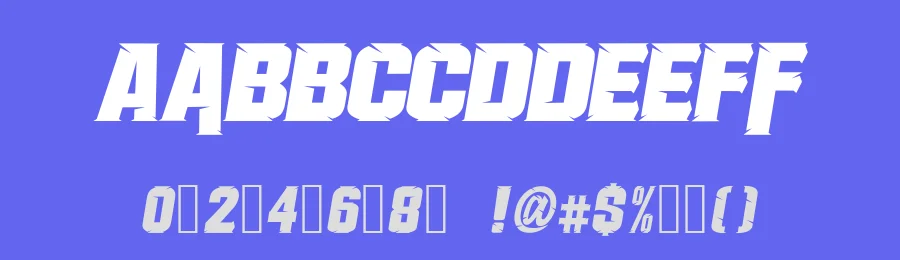 Therace by Teguh Pranata — Display Font — thumbnail 3