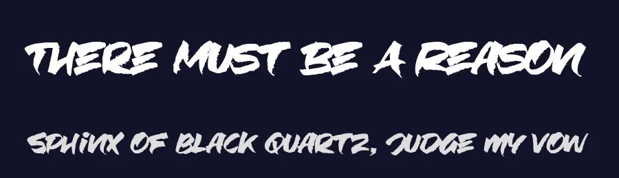 There Must Be A Reason by Roland Huse Design — Script Handwritten Font — thumbnail 2