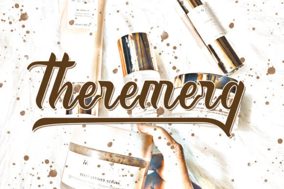 Theremerq Font by hafidtrihandoko.ps β Script Handwritten Font