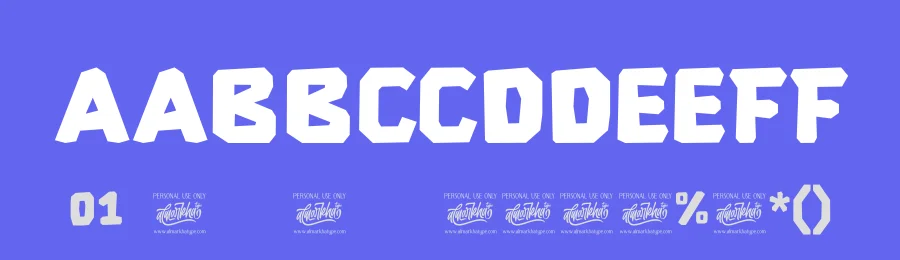 Therestone by Almarkhatype — Decorative Font — thumbnail 3