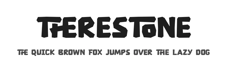 Therestone by Almarkhatype — Decorative Font