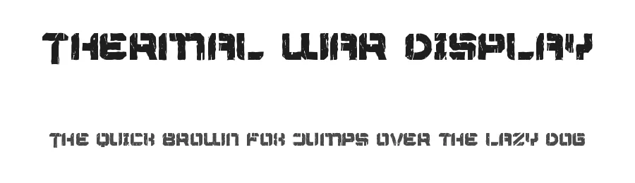 Thermal War Display