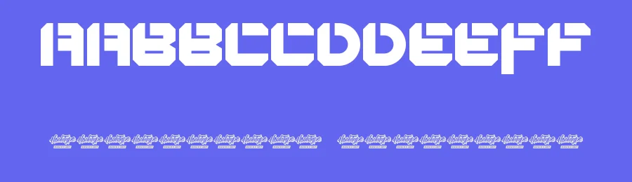 Thermal War by Noah Type — Decorative Font — thumbnail 3