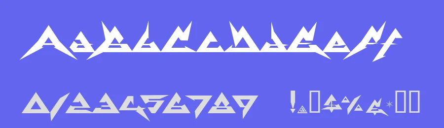 Thermobaric by Chung-Deh Tien — Blackletter Font — thumbnail 3