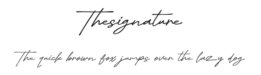 Thesignature