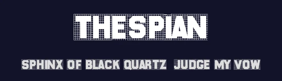 Thespian by Woodcutter — Decorative Font — thumbnail 2
