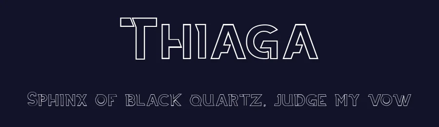 Thiaga by Edric Studio — Sans Serif Font — thumbnail 2