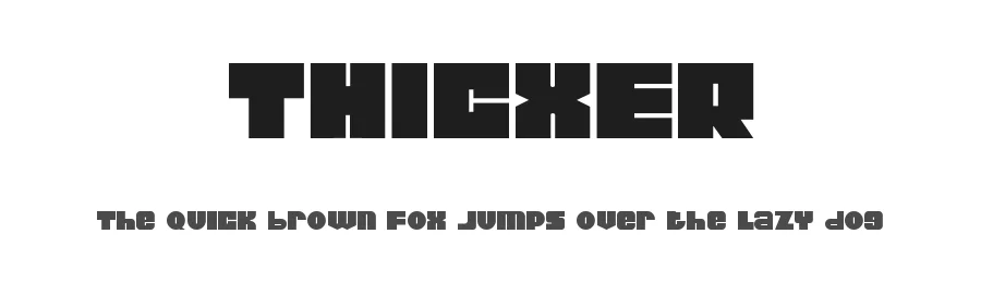 Thicxer