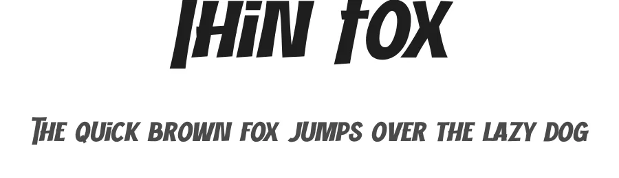 Thin Fox