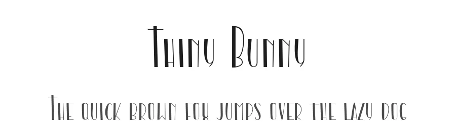 Thiny Bunny