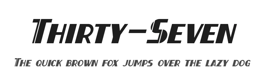 Thirty-Seven