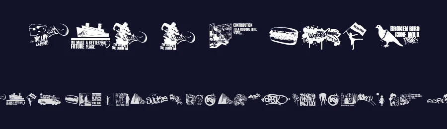 This Is My Town 2 by The Wondermaker — Dingbats Font — thumbnail 2