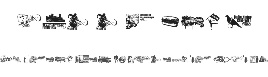 This Is My Town 2 by The Wondermaker β Dingbats Font