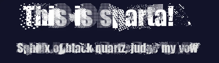This is sparta! by Font Bureau — Decorative Font — thumbnail 2