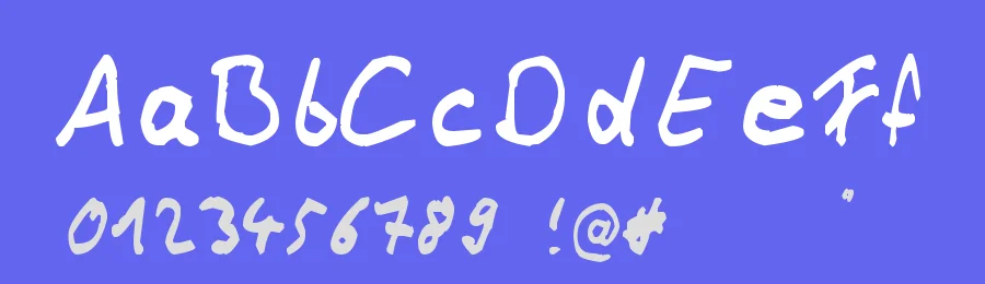 Thommy Handwrite by Thommy — Script Handwritten Font — thumbnail 3