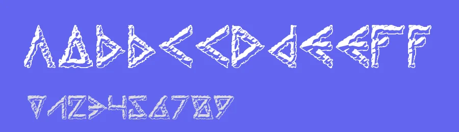 Thors Hammer by Bolt Cutter Design-Industrial Strength — Blackletter Font — thumbnail 3