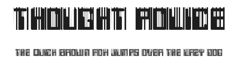 Thought Police by Sokratype β Display Font