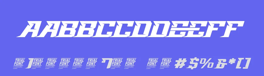 Thrive Sports by 177Studio — Display Font — thumbnail 3