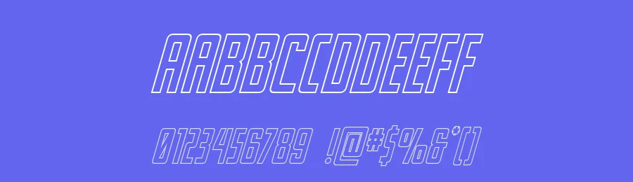 Thunder Nova by Iconian Fonts — Sans Serif Font — thumbnail 3