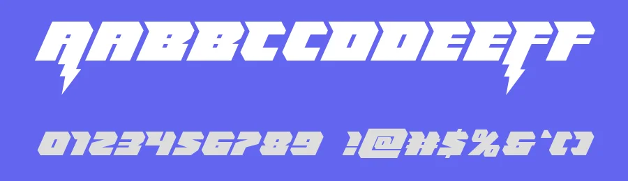 Thunder Titan by Iconian Fonts — Display Font — thumbnail 3