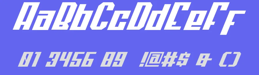 Thunderbold by Typetasty — Display Font — thumbnail 3