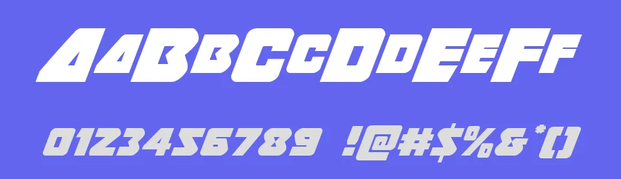 Thunderstrike by Iconian Fonts — Display Font — thumbnail 3