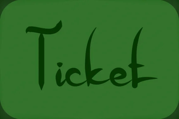 Ticket Font by Designvector10 — Script Handwritten Font