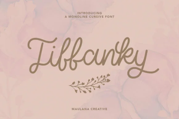Tiffanky Font by Maulana Creative — Script Handwritten Font