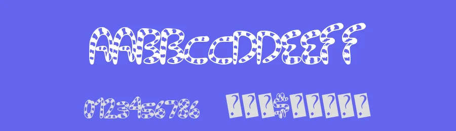Tiger Tails by Xerographer Fonts — Decorative Font — thumbnail 3