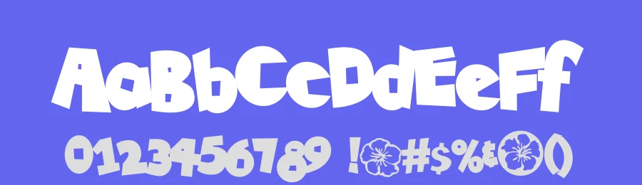 Tiki Tropic by Sharkshock — Decorative Font — thumbnail 3