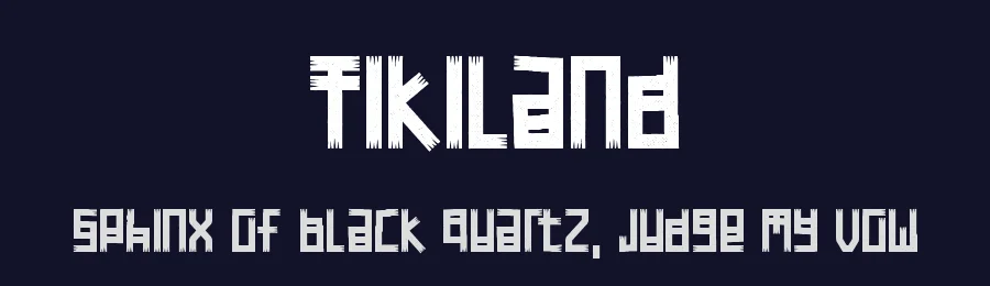 Tikiland by PutraCetol Studio — Decorative Font — thumbnail 2