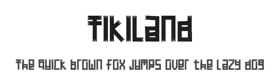 Tikiland by PutraCetol Studio — Decorative Font