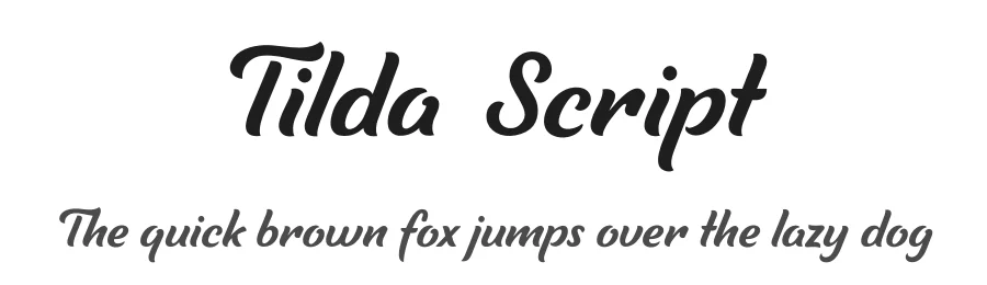 Tilda Script