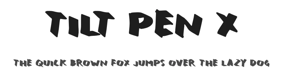 Tilt Pen X