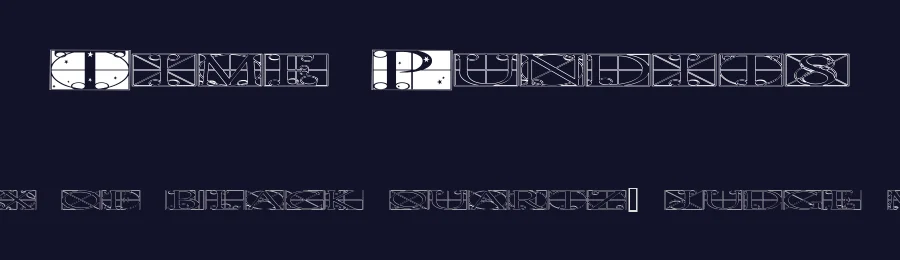 Time Pundits by GemFonts / Typotheticals — Decorative Font — thumbnail 2