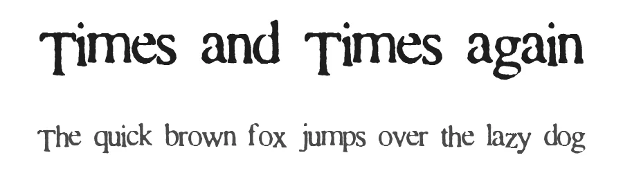 Times and Times again