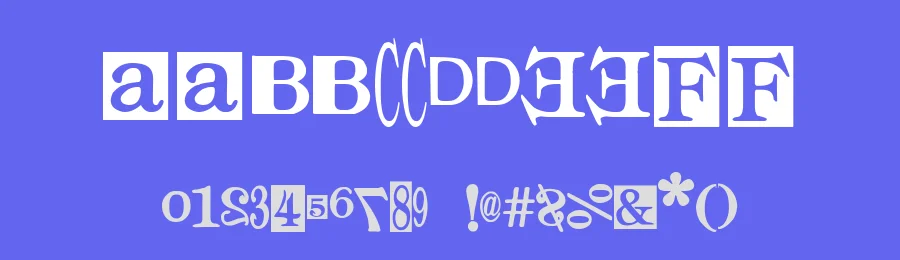 Times for Punks by Woodcutter — Decorative Font — thumbnail 3