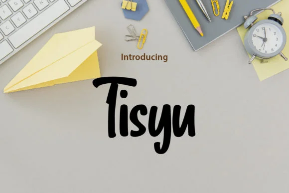 Tisyu Font by da_only_aan — Script Handwritten Font