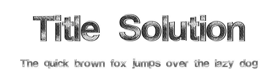 Title Solution