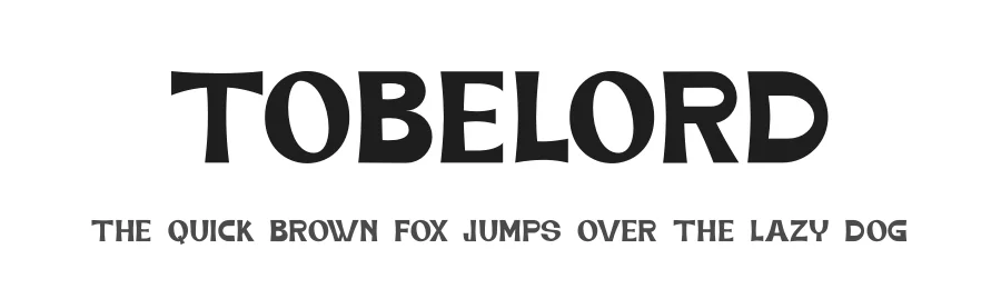 Tobelord by Haksen Studio β Decorative Font